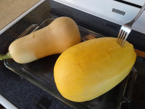 Baking Squash